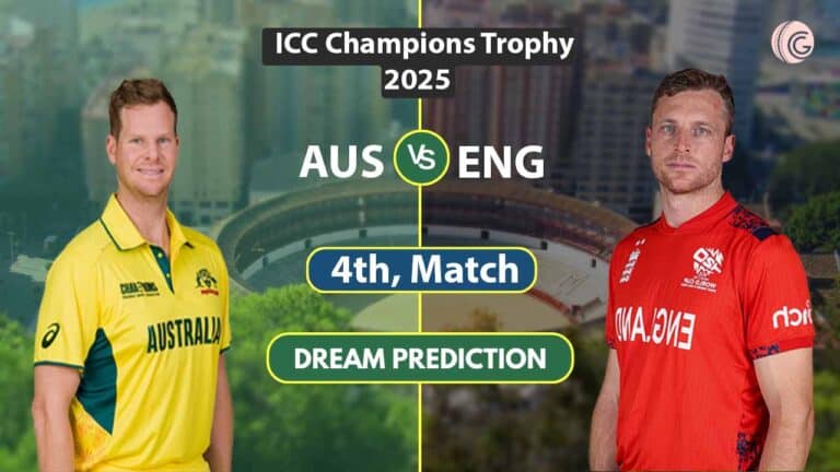AUS vs ENG Dream11 Prediction, Top Fantasy Picks: 4th Match