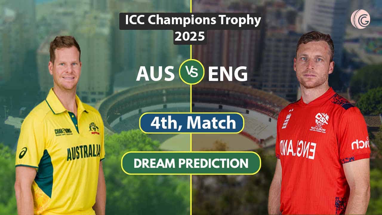 AUS vs ENG Dream11 Prediction, Top Fantasy Picks: 4th Match