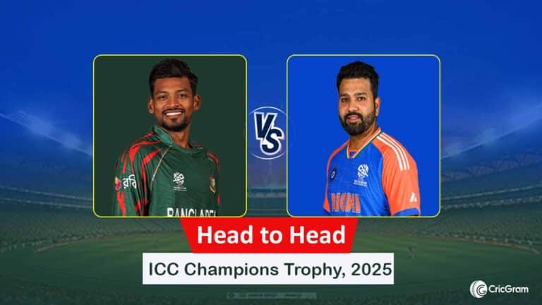 BAN vs IND Head To Head