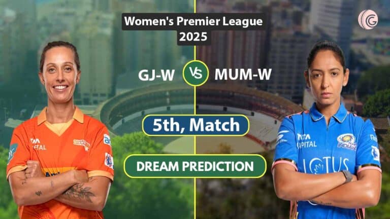 GJ-W vs MUM-W Dream 11 Team 5th Match WPL 2025