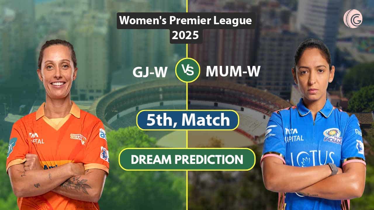 GJ-W vs MUM-W Dream 11 Team 5th Match WPL 2025