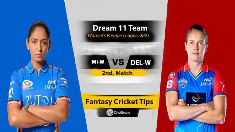 MUM-W vs DEL-W Dream 11 Team, 2nd Match, WPL 2025