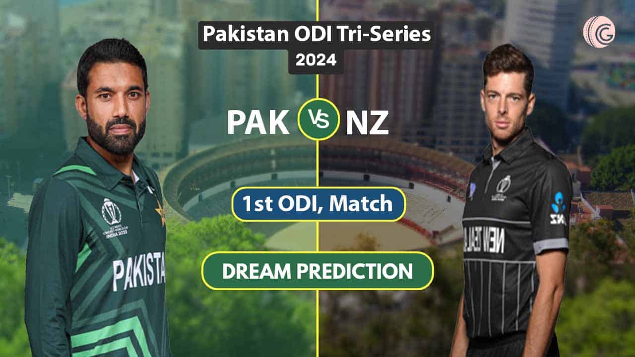 PAK vs NZ Dream 11 Team, 1st ODI, Pakistan ODI Tri-Series, 2025