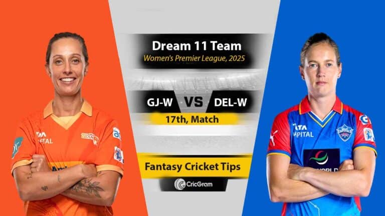 GJ-W vs DEL-W Dream11 Prediction, Top Picks, 17th Match, WPL 2025