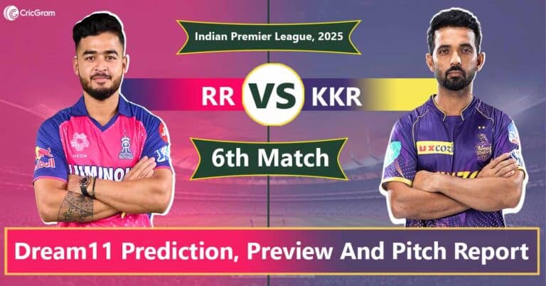 RR vs KKR Dream11 Prediction, 6th Match, IPL 2025, Fantasy Cricket Tips