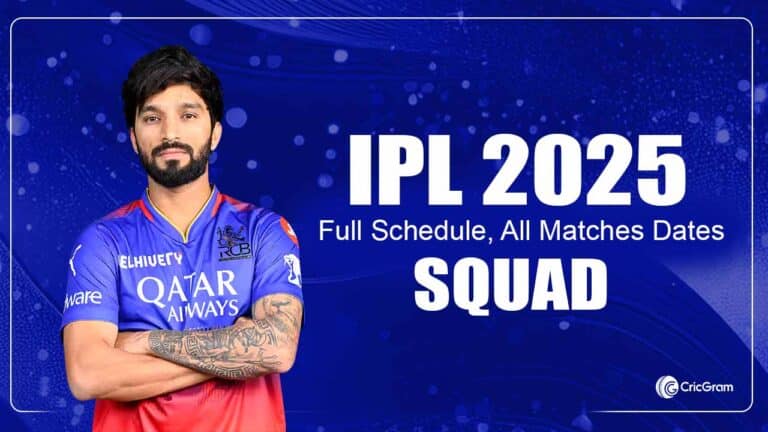 Royal Challengers Bangalore IPL 2025 Full Schedule: All Matches Dates, Venues And Timings