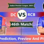 DC vs RCB Dream11 Prediction, 46th Match, IPL 2025