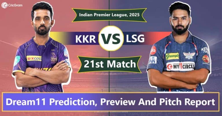 KKR vs LSG Dream 11 Team Predication, 21st Match, IPL 2025