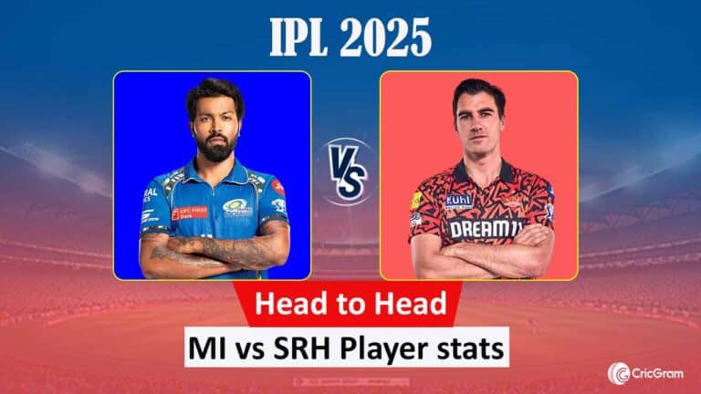 MI vs SRH Head to Head