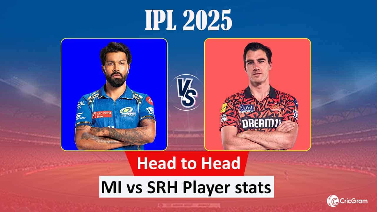 MI vs SRH Head to Head