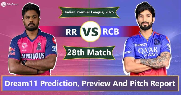 RR vs RCB Dream11 Prediction, Playing 11, Fantasy Cricket Tips: 28th Match, IPL 2025