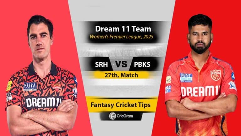 SRH vs PBKS Dream11 Prediction, Playing 11, Fantasy Cricket Tips: 27th Match, IPL 2025