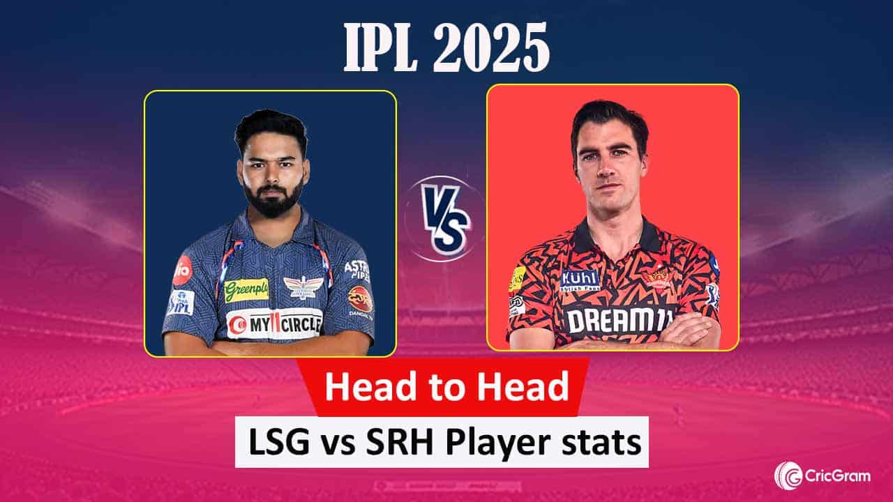 LSG vs SRH Head to Head