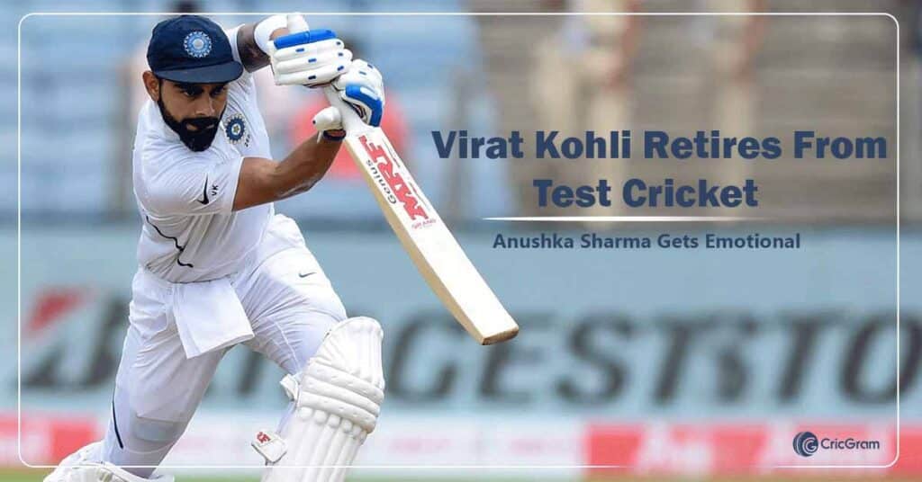 Virat Kohli Retires From Test Cricket: Anushka Sharma Gets Emotional
