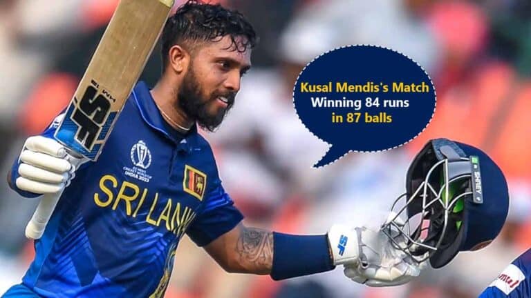 Kusal Mendis's Sparkling 84 Runs Puts The Home Team In A Commanding Position