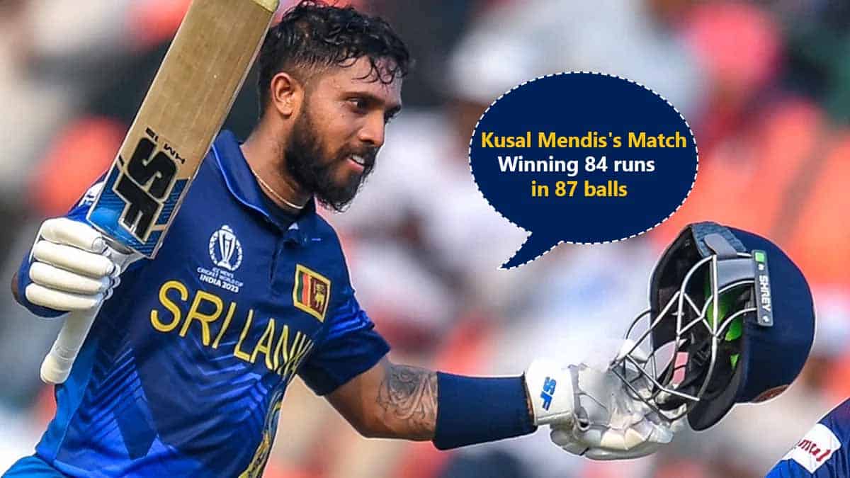 Kusal Mendis's Sparkling 84 Runs Puts The Home Team In A Commanding Position
