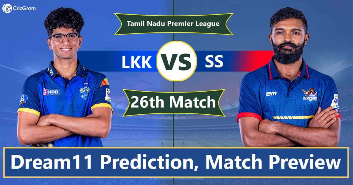 LKK vs SS Dream11 Team