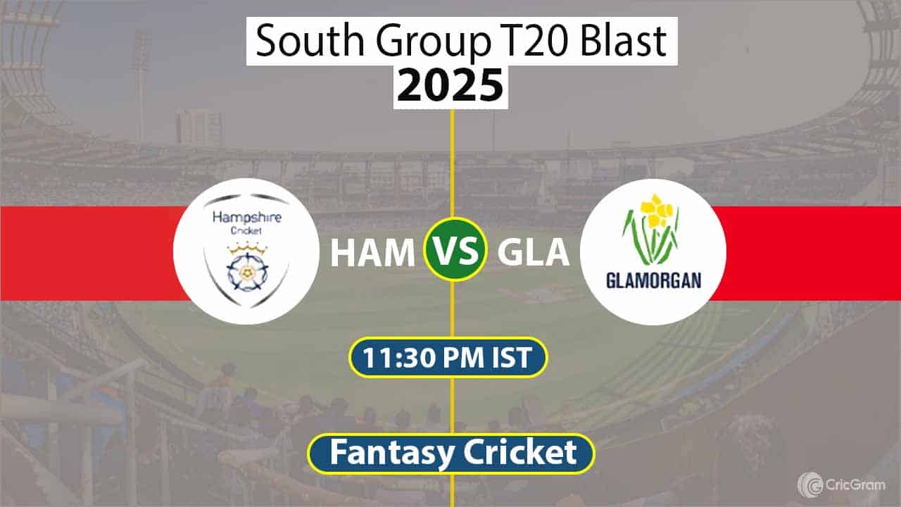 HAM VS GLA, North Group T20 Blast 2025