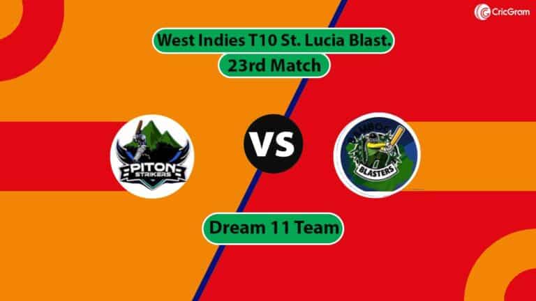PTS vs BMB Dream11 Prediction Today, 23rd Match