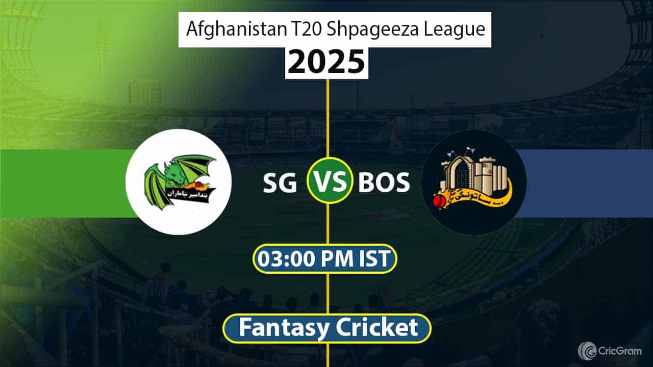 SG vs BOS Dream11 Prediction Today Fantasy Tips, Best Picks And Playing 11 For 20th Match