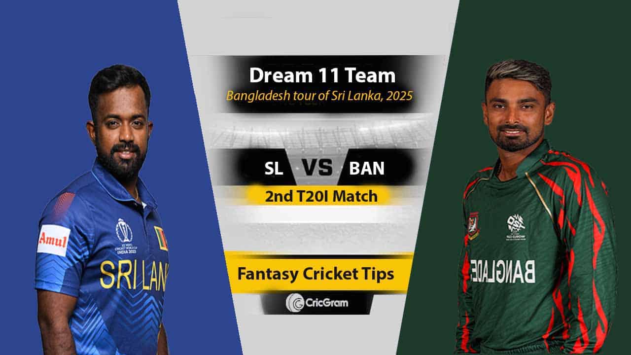 SL vs BAN 2nd T20I, Bangladesh tour of Sri Lanka, 2025