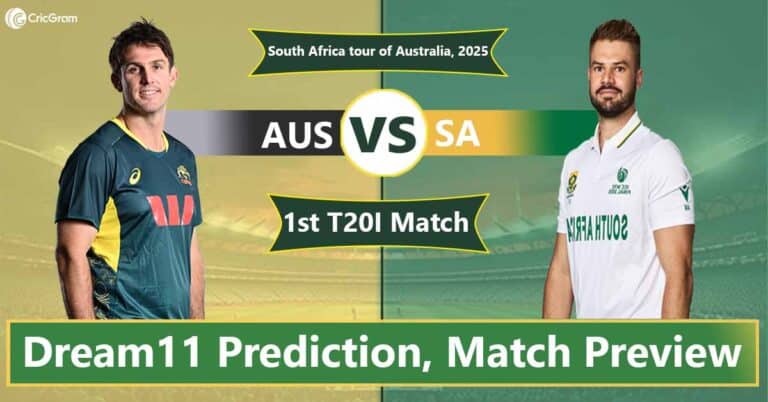 AUS vs SA Dream 11 Team, 1st T20I South Africa tour of Australia
