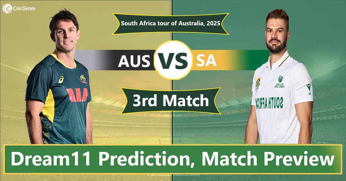 AUS vs SA Dream 11 Team, 3rd T20I South Africa tour of Australia