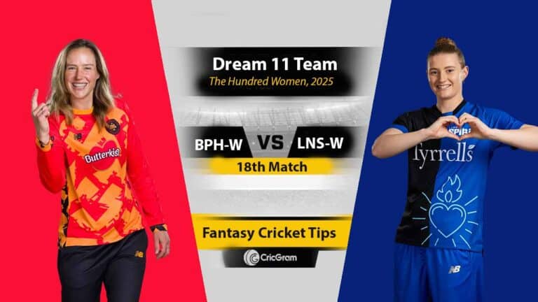 BPH-W vs LNS-W Dream 11 Team, 18th Match The Hundred Women