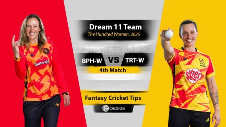 BPH-W vs TRT-W dream 11 Team, 4th Match The Hundred Women