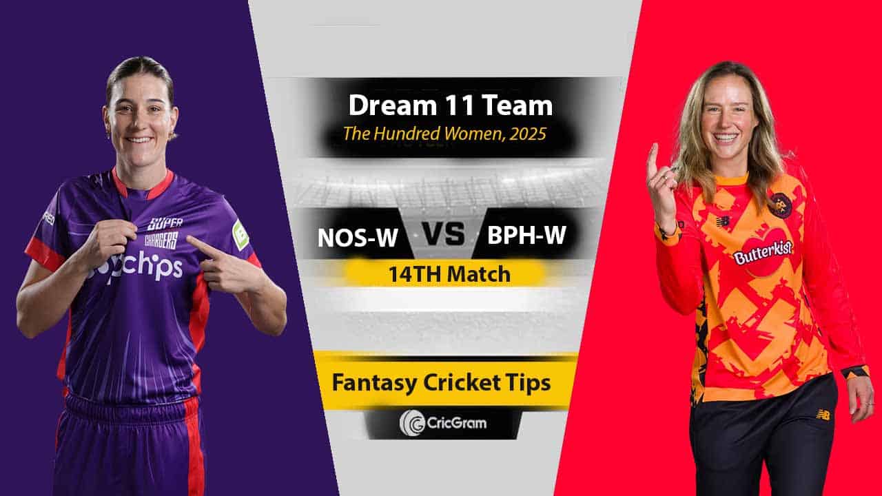 NOS-W vs BPH-W Dream 11 Team, 14th Match The Hundred Women