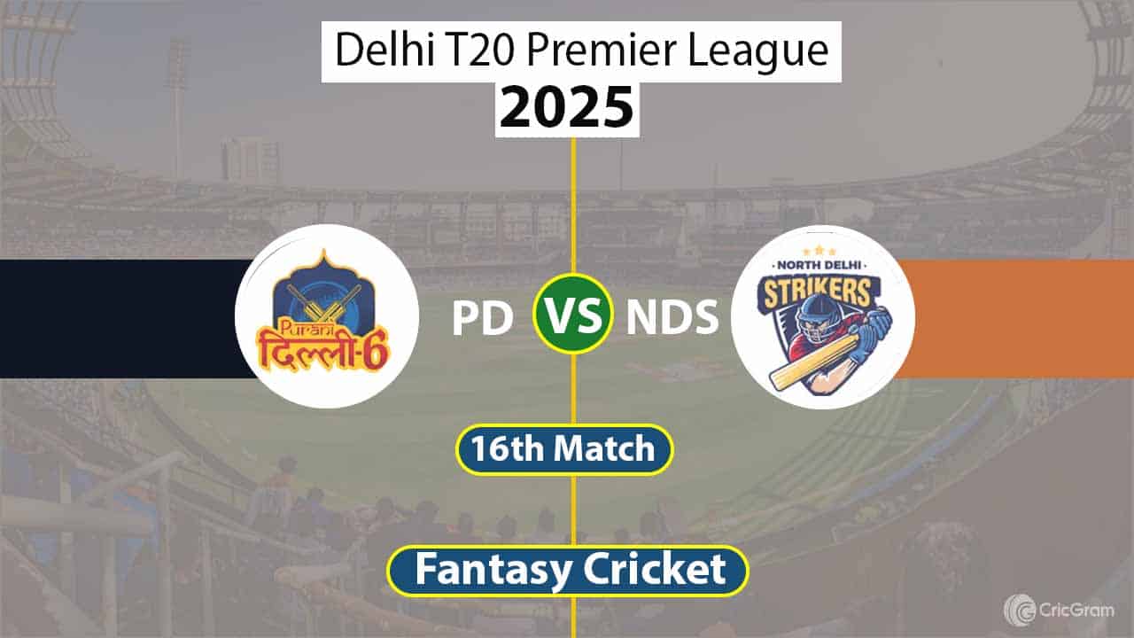 PD vs NDS Dream 11 Team 16th Match Delhi T20 Premier League