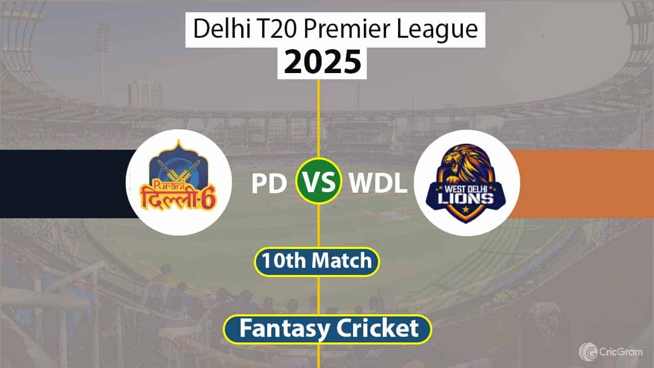 PD vs WDL 10TH Match Delhi T20 Premier League