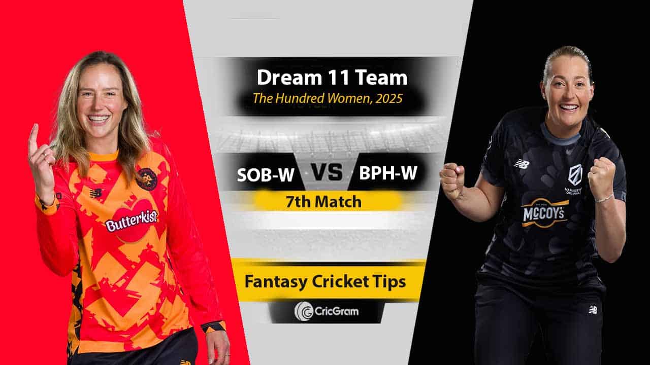 SOB-W vs BPH-W Dream 11 Team, 7th Match The Hundred Women