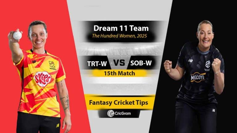 TRT-W vs SOB-W Dream 11 Team, 15th Match The Hundred Women