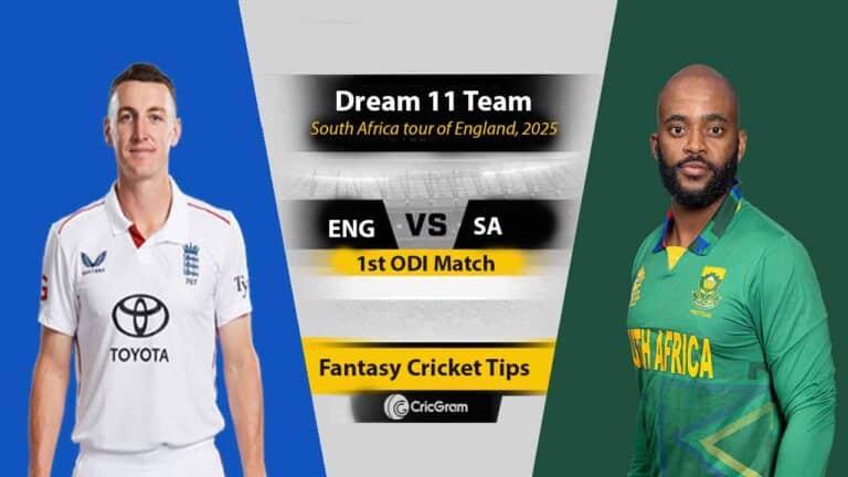 ENG vs SA Dream 11 Team 1st ODI South Africa tour of England