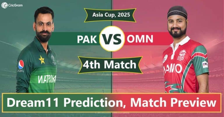 PAK vs OMN 4th Match Preview, Team News & Expert Analysis