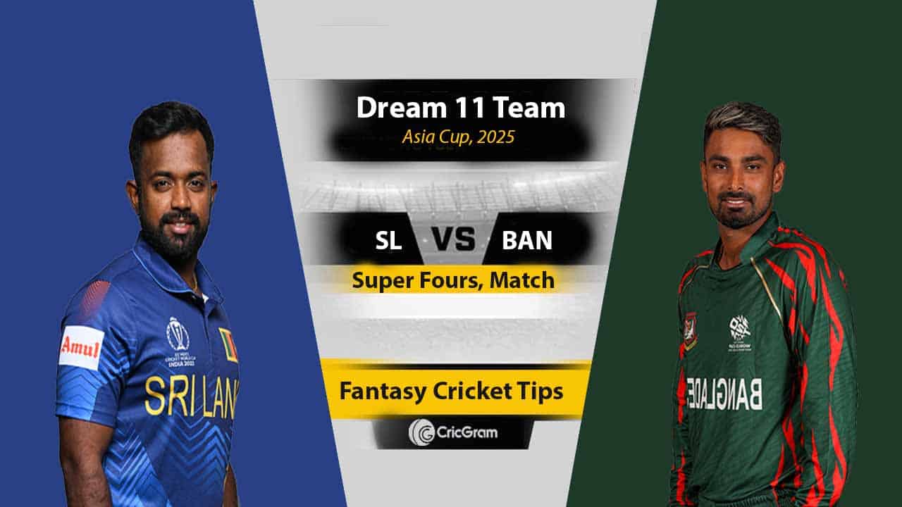 Sri Lanka vs Bangladesh, Dream 11 Team, Super Fours, Match 1, Asia Cup 2025