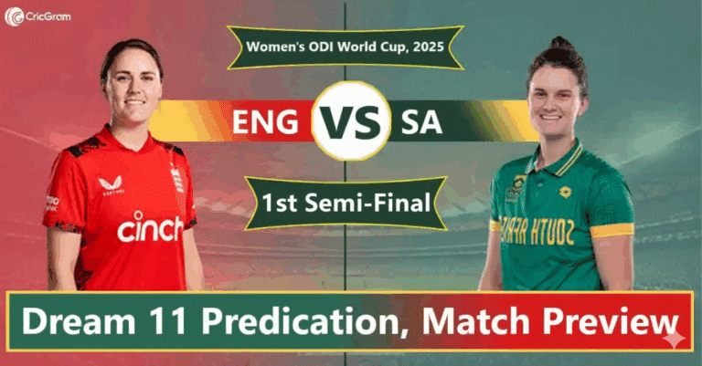 ENG-W vs SA-W Dream 11 Team, 1st Semi-Final Women's ODI World Cup