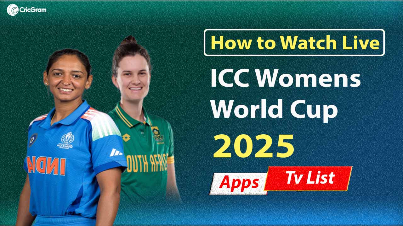 ICC Womens World Cup 2025 Final Live Apps & Tv