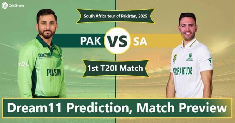 PAK vs SA Dream 11 Team, 1st T20I South Africa tour of Pakistan