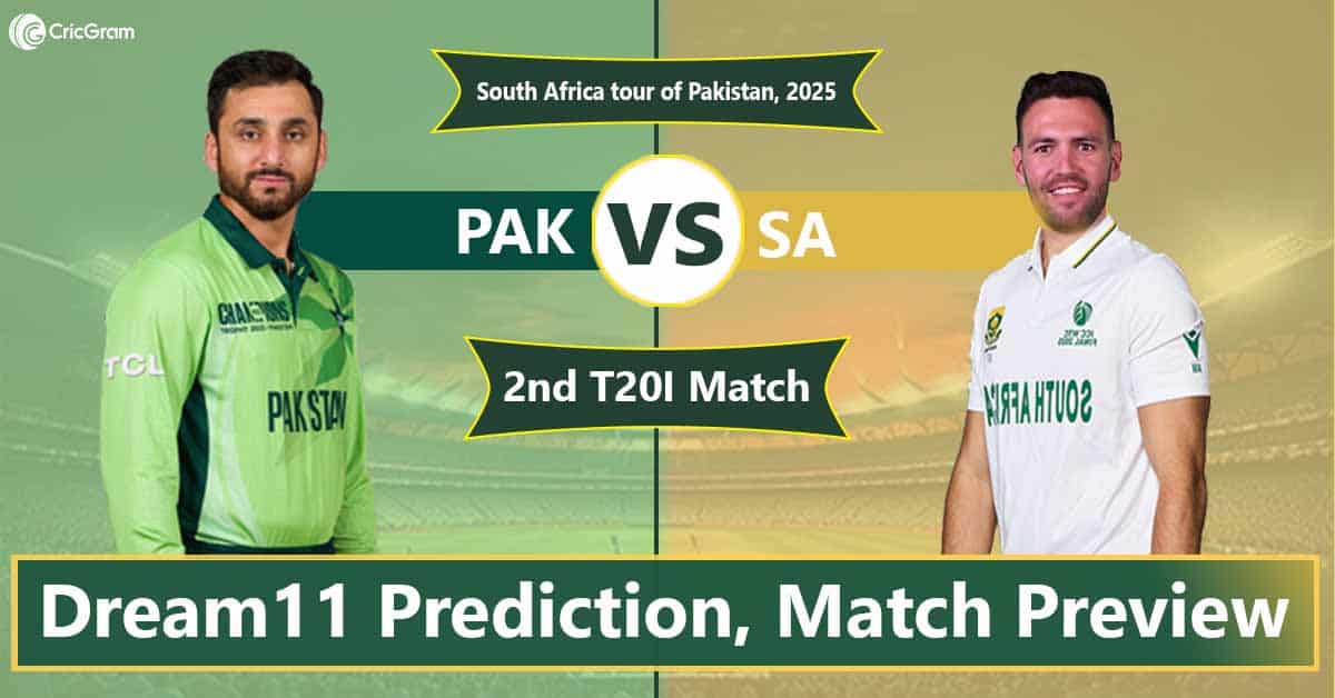 PAK vs SA Dream 11 Team, 2nd T20I South Africa tour of Pakistan