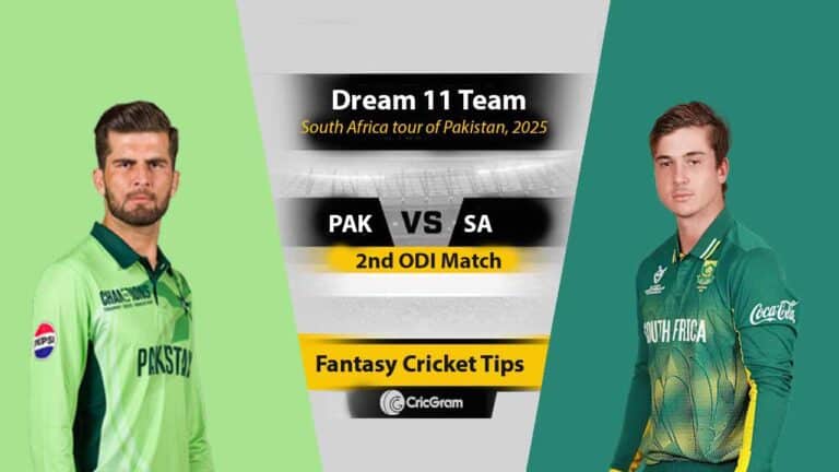 PAK vs SA Dream11 Prediction Today, Fantasy Tips, Best Picks, Playing 11 for 2nd ODI