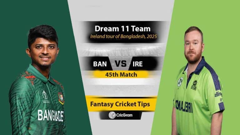 BAN vs IRE Dream11 Prediction Today, Fantasy Tips, Best Picks, Playing 11 for 3rd T20I