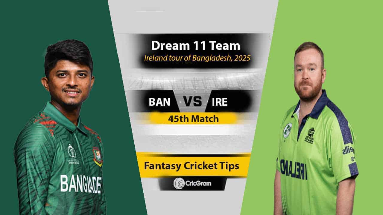 BAN vs IRE Dream11 Prediction Today, Fantasy Tips, Best Picks, Playing 11 for 3rd T20I