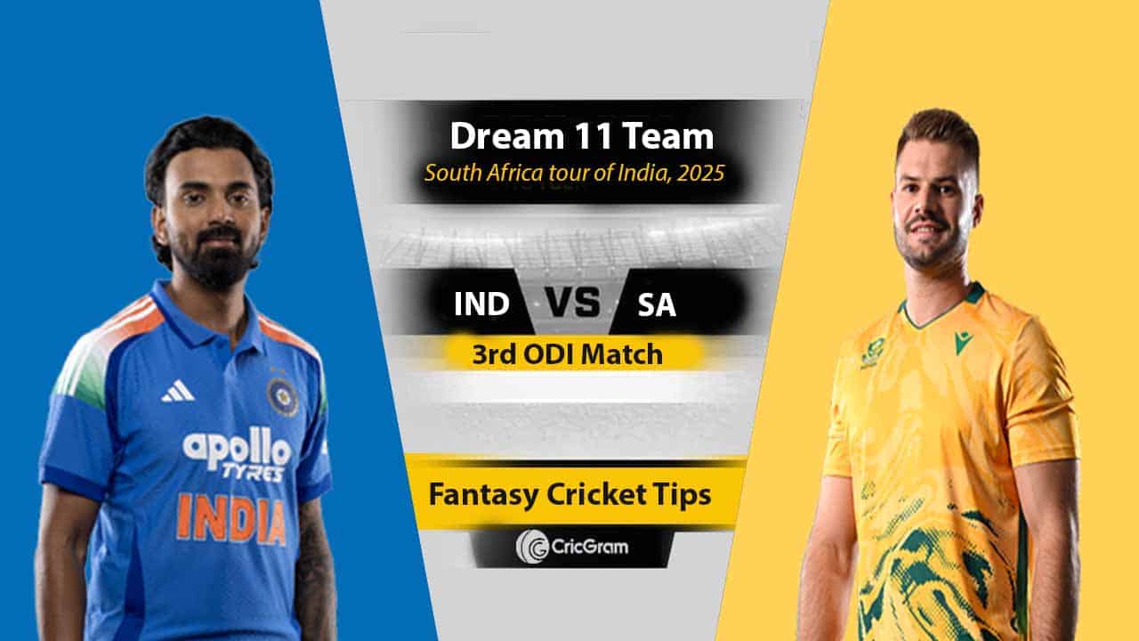 IND vs SA Dream11 Prediction Today – Fantasy Tips, Best Picks, Playing 11 for 3rd ODI