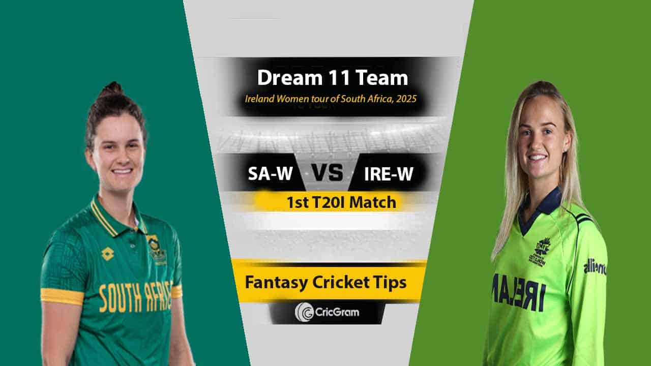 SA-W vs IR-W Dream11 Prediction Today – Fantasy Tips, Best Picks, Playing 11 for 1st T20I