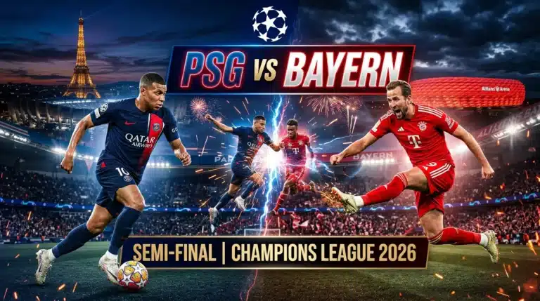 PSG vs Bayern Munich