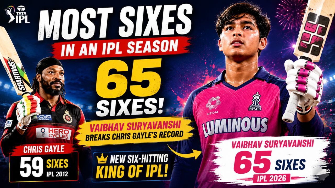 Most Sixes in an IPL Season