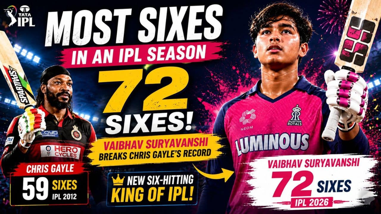 Most Sixes in an IPL Season